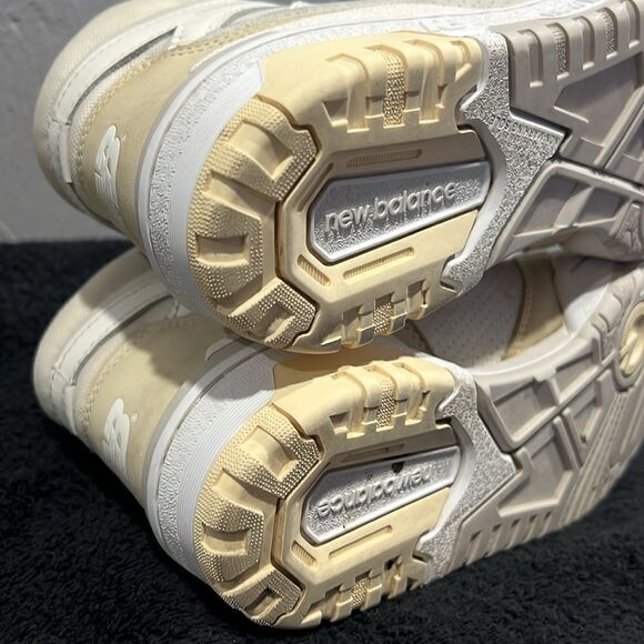 🔥 New Balance 650R Beige Macadamia High Top Sneaker Trainer  Men 8 / Women 9.5 - Picture 10 of 12